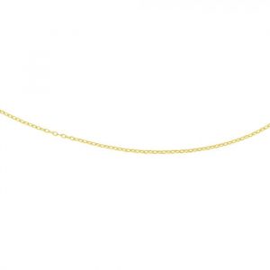 ROYAL CHAIN lk156 16 Textured Cable Chain Yellow Gold