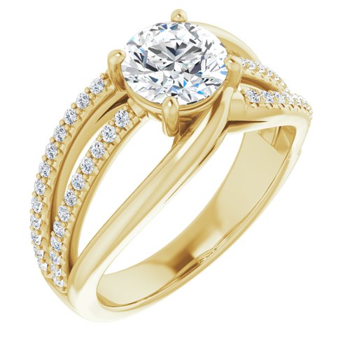 Round 1 ct Engagement Ring - Coast to Coast Jewelry